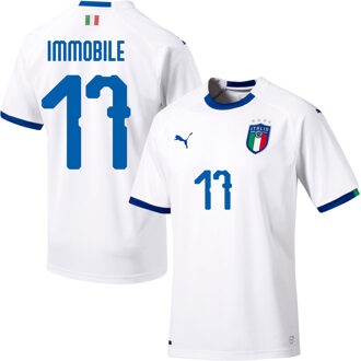 PUMA Italië Shirt Uit 2018-2019 + Immobile 17 (Fan Style) - L