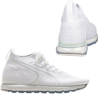 PUMA Jamming evoKNIT Heren Veterschoenen Sok Stijl Wit 190629 06 B86C - EU 38 / UK 5