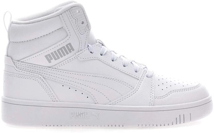 PUMA Jeugd Mid-Top Sneakers Wit-C Puma , White , Dames - 38 Eu,36 Eu,38 1/2 Eu,39 Eu,37 Eu,37 1/2 EU