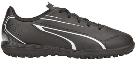 PUMA Jongens Vitoria TT Voetbalschoenen (Zwart/Wit)