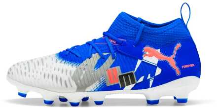 PUMA Junior Future 8 Match Forever FG/AG Voetbalschoenen voor jongens in Medium Blauw - maat EU 30 / UK 12 Middelblauw