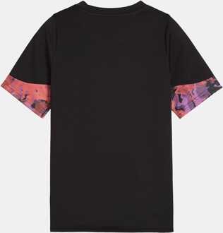 PUMA Junior Individualcup shirt voor jongens in zwart - 7-8J / 122-128cm