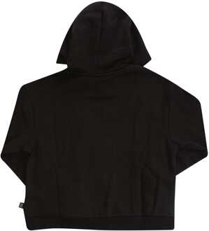 PUMA Juniors ESS+ Relaxed Hoodie voor jongens in Zwart