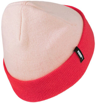PUMA Kinder/kids klassieke beanie met dierengezicht Roze - One size