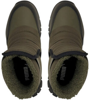 PUMA Kinder/kinder nieve ecologisch leren enkellaarsjes Groen - 31