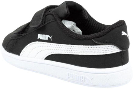 PUMA Kinder/kinder smash v2 ecologisch leren schoenen Zwart - 20