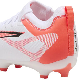 PUMA Kinder/kinder ultra 5 match stevige grond voetbalschoenen Wit - 37,5