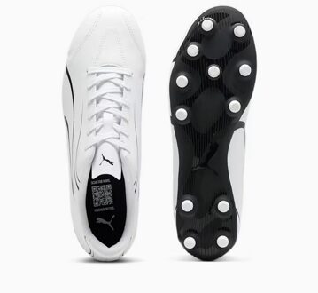 PUMA Kinder/Kinder Vitoria Voetbalschoenen (Wit/zwart) - EU 32 / UK 13