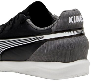 PUMA Kinderen/Kinderen King Match Leren Zaalvoetbalschoenen (Zwart) - EU 29.5 / UK 11.5