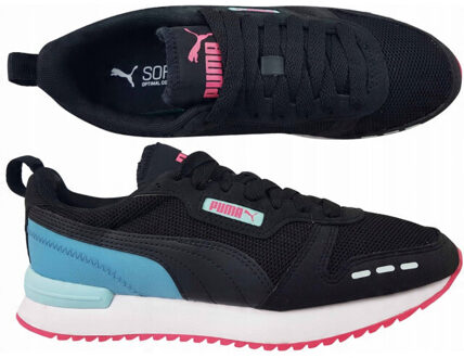 PUMA Kinderen/kinderen r78 logo trainers Zwart - 36