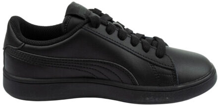 PUMA Kinderen/kinderen smash v2 ecologisch leren trainers Zwart - 32