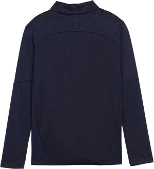 PUMA Kinderen Kwart Rits Trainingsshirt (Marineblauw) Navy - 9-10J / 134-140cm