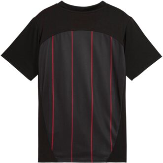 PUMA Kinderen Prematch AC Milan Korte Mouwen Voetbalshirt (Zwart)
