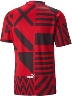 PUMA Kinderen Prematch AC Milan Shirt (Rood) - maat