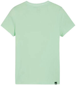 PUMA Kinderen/ squad logo t-shirt Groen - 152