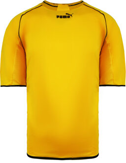 PUMA King Korte Mouw Top Ronde Hals Geel Heren Voetbal T-shirt 715070 15 - maat