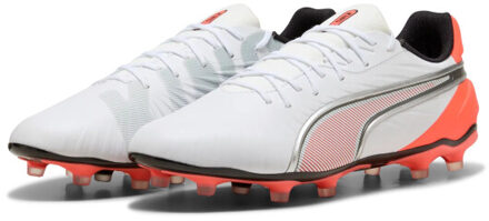 PUMA king match fg/ag voetbal schoen firm ground heren - Wit - 42,5