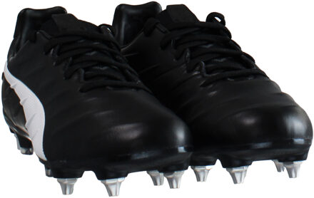 PUMA King Platinum 21 MxSG Zwart Heren Voetbalschoenen - maat EU 40 / UK 6.5