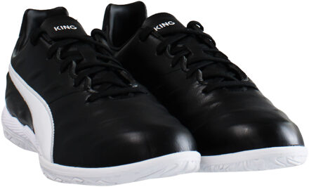PUMA King Pro 21 IT Zwart Heren Voetbalschoenen - maat EU 40.5 / UK 7