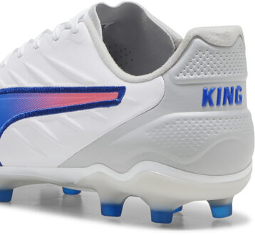 PUMA KING PRO FG/AG Dames Voetbalschoenen Wit - EU 41 / UK 7.5