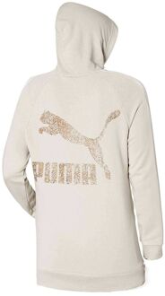 PUMA Kiss Artica T7 Lange Mouw Zip Up Vrouwen Beige Hooded Track Jacket 577425 45