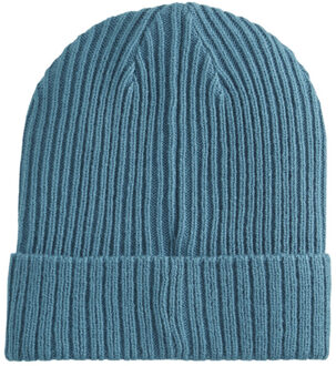PUMA Klassieke geribde muts met manchet van acryl Blauw - One size
