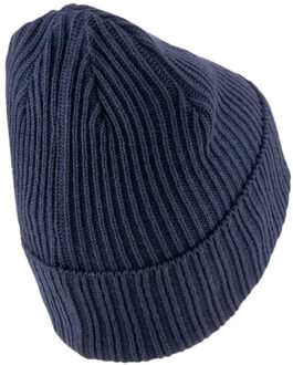 PUMA Klassieke geribde muts met manchet van acryl Blauw - One size