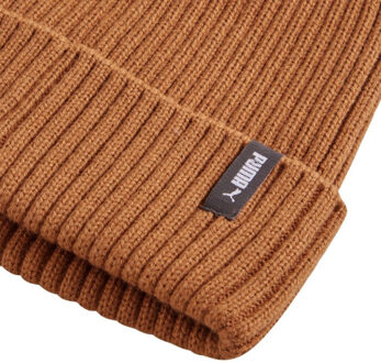 PUMA Klassieke muts met manchet Bruin - One size
