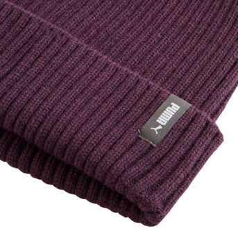 PUMA Klassieke muts met manchet - maat One size Paars