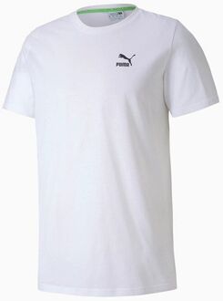 PUMA Korte Mouw Wit Crew Hals Heren T-shirt 597431 52