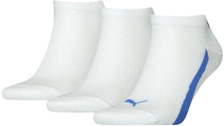 PUMA Kwart sokken voor volwassenen (set van 6) Wit - 43-47