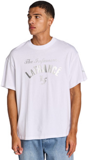 PUMA La France T-shirts Heren - Wit - Maat S - Katoen Jersey White