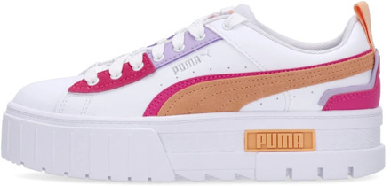 PUMA Lady Mayze UT Pop Sneakers Puma , White , Dames - 38 Eu,38 1/2 Eu,39 Eu,36 Eu,40 Eu,41 Eu,37 Eu,37 1/2 EU