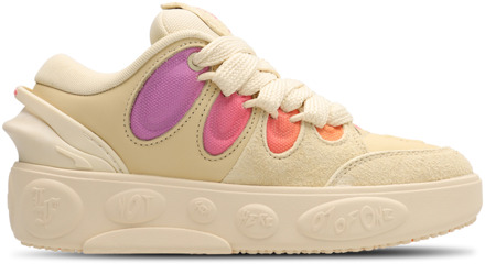 PUMA LaFrance Kindersneakers - Beige - Maat 38 - Leer