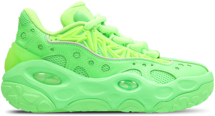 PUMA Lafrance Rnnr Sneakers Heren - Groen - Maat 42.5 - Mesh/Synthetisch Green