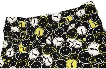 PUMA Legging kinderen/kinderen smileyworld all-over print Zwart - 152