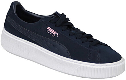 PUMA Leren kinderschoenen Blauw - 37,5