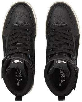 PUMA Leren kinderschoenen Zwart - 22,5