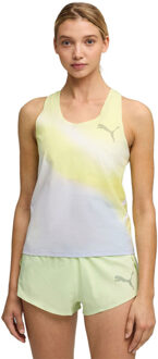PUMA Lightspeed Ultraweave Singlet Dames geel