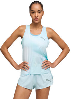 PUMA Lightspeed Ultraweave Singlet Dames lichtblauw - M