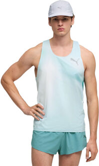 PUMA Lightspeed Ultraweave Singlet Heren lichtblauw - M