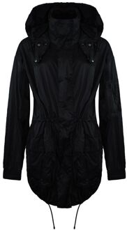 PUMA Logo Dames Zwart Jasje - XS