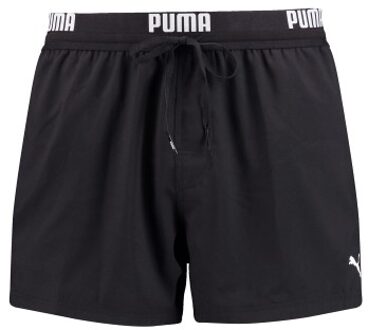 PUMA Logo Short Length Swim Shorts Rood,Zwart,Blauw - X-Small,Small,Medium,Large,X-Large,XX-Large