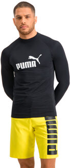 PUMA Long Sleeve Rash Guard Heren Zwart-XL - XL