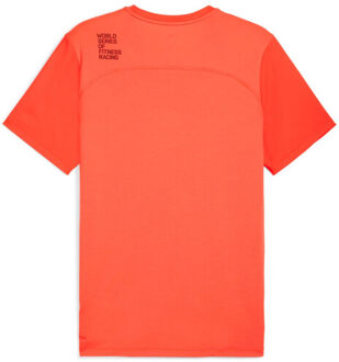 PUMA m x hyrox cloudspun thermoadapt tee training t-shirt korte mouw heren - Rood - S