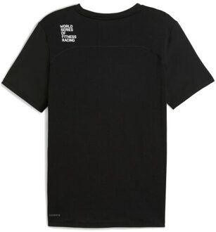 PUMA m x hyrox cloudspun thermoadapt tee training t-shirt korte mouw heren - Zwart