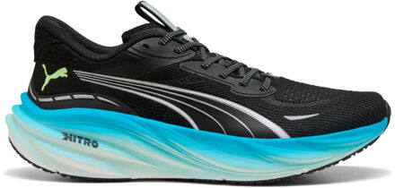PUMA Magnify Nitro 3 Neutrale Schoen Heren-Zwart,Blauw - 42.5