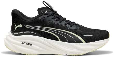 PUMA Magnify Nitro 3 Neutrale schoen Heren-zwart, groen - 44.5