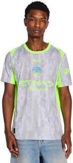 PUMA Manchester City Third 25-26 Truien/Replica's Heren - Grijs - Maat XL - Poly Jersey Grey