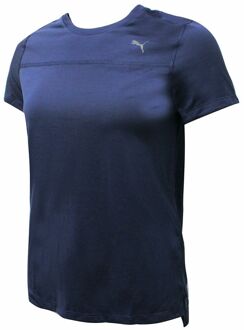 PUMA marineblauw T-shirt voor dames - maat EU 38 / UK 10 Navy
